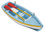 Ruderboot 10 x 3,5 x 1,8 cm