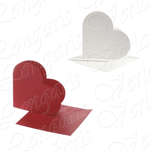 Hapivida Etichette Regalo con 4 Buste di Cuori 200 Pezzi di Carta Kraft Rosa a Forma di Cuore d'Amore Forniture per Feste 5,5 X 7cm per Il Matrimonio 