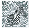 Papierserviette Zebra 33x33 cm