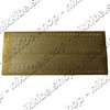 Klistermärke dekorativa kanter, guld 1 ark 10x23 cm