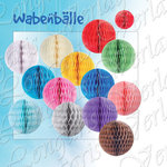 3D Wabenball Ø 15 cm,  2 St.