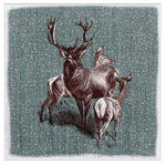 Servett Deer Family  33 cm x 33 cm