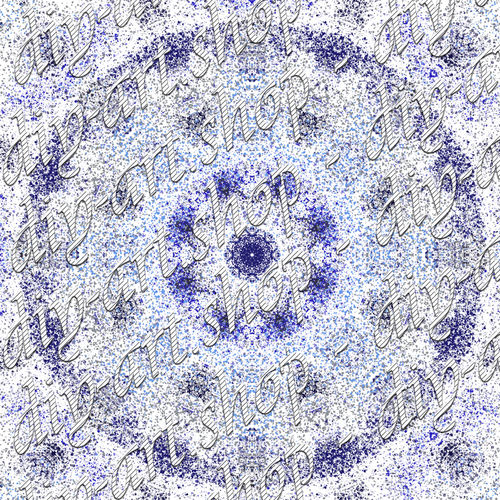 Mandala Digitales Papier