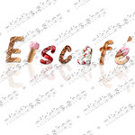 Lettering Eiscafé, PNG + JPG