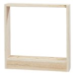 3D Halter Holz Rahmen ca. 18 x 4 x 18 cm