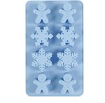 Silicone mould Gingerbread man / Snowflake