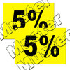 Rabat Tegn 5% - 95%