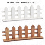 Wooden Fence 8,5cm x 3cm